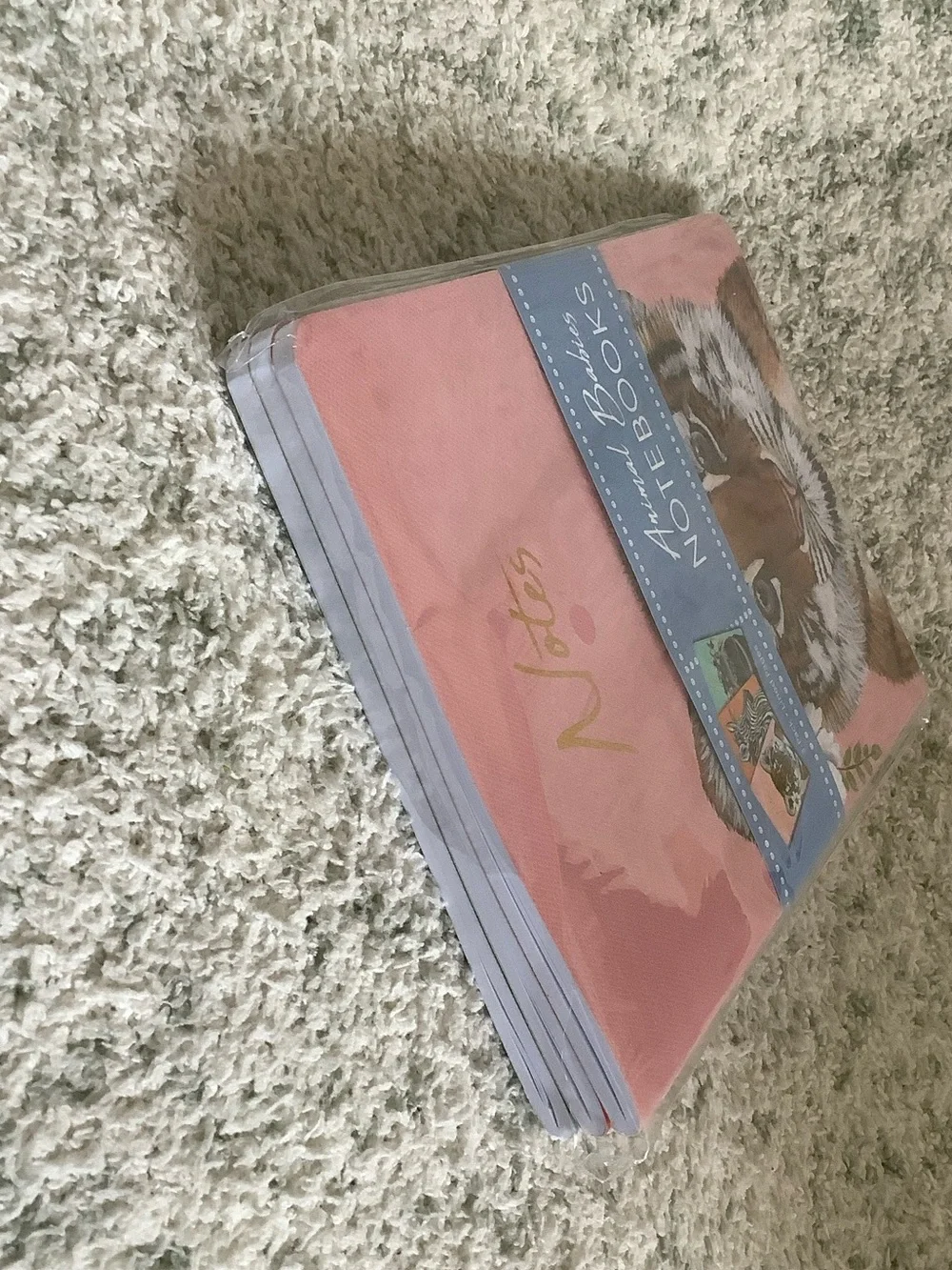 Animal Babies Journal Notebook Trio 3pack lined NWT by OCS Designs 5.75”x8.25”